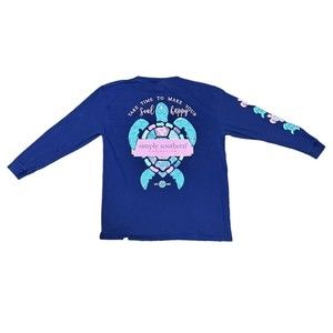 Simply Southern Long Sleeve T-shirt Size Youth Medium